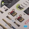 KELIK K72148 Vickers Valiant B(PR)K.1 front cockpit - interior 3D decals for Airfix kit 1/72